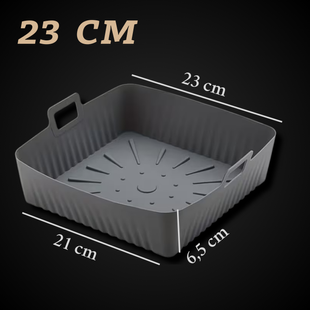 Силиконовая форма для аэрогриля 23&times;23&times;6,5 см 9121 фото