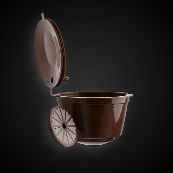 Багаторазові капсули Dolce Gusto з харчового пластику (набір 3 шт, коричневі) 5003 фото